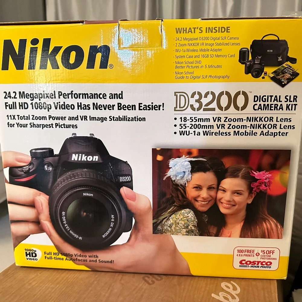 Camera: Nikon D3200 Digital SLR Camera Kit